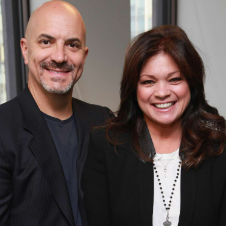 Valerie Bertinelli with her ex husband, Tom Vitale.